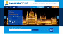 Desktop Screenshot of panavision-tours.es